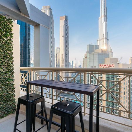 Luxury 2Br Downtown Apt With Burj Khalifa Views 迪拜 外观 照片
