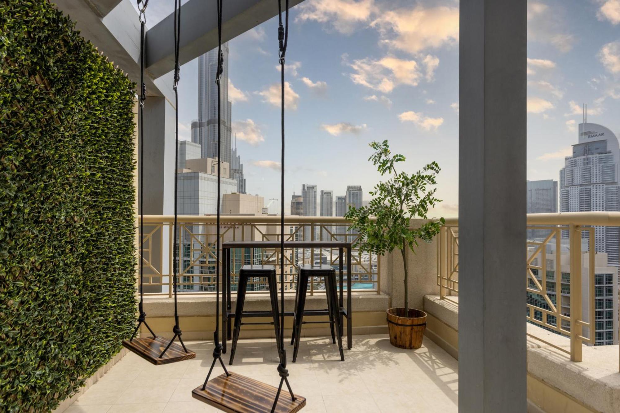 Luxury 2Br Downtown Apt With Burj Khalifa Views 迪拜 外观 照片